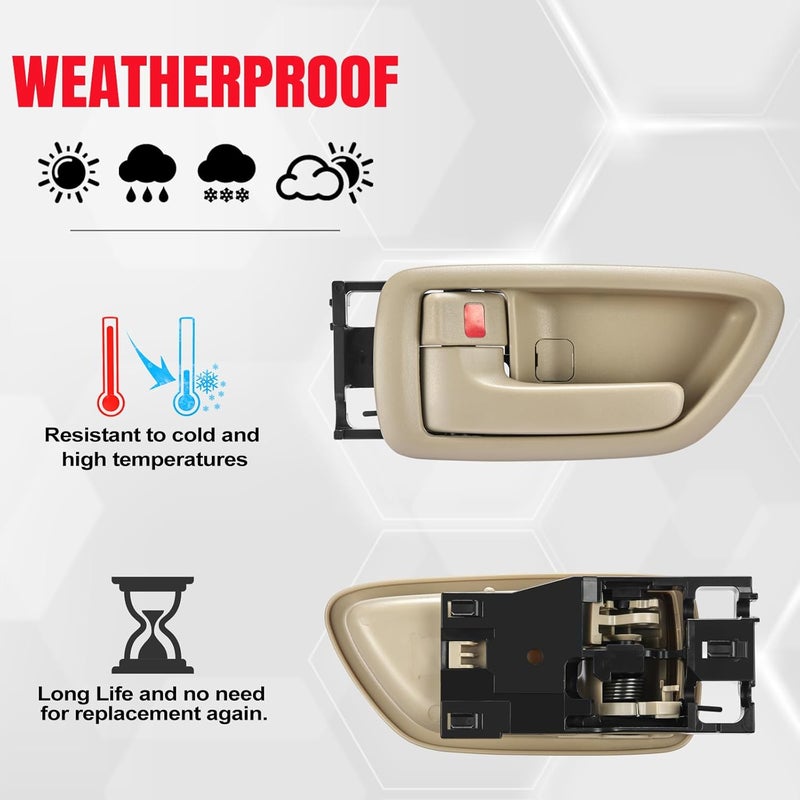 SYKRSS مقابض أبواب داخلية SYKRSS لمركبات تويوتا - Image 3