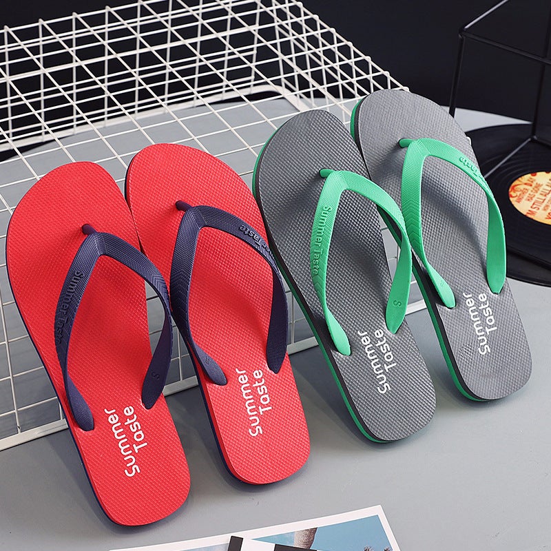Trendy New Non-Slip Soft Bottom Flip-Flops Men'S Slippers Outdoor Holiday Trade Casual Beach Sandals - Image 3