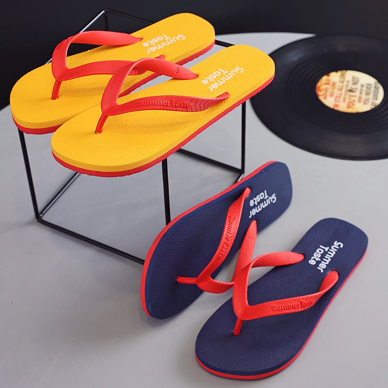 Trendy New Non-Slip Soft Bottom Flip-Flops Men'S Slippers Outdoor Holiday Trade Casual Beach Sandals - Image 4