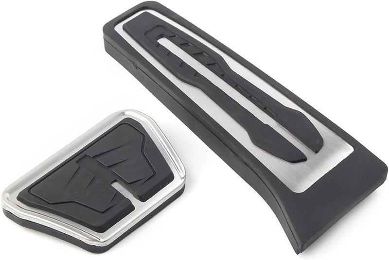 QASULER No Drill AT Pad Fuel Brake Pedal Cover for BMW - Image 4