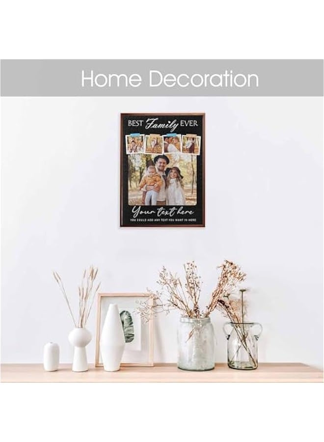 Puzzles for Kids, 300 500 1000 Pieces Personalized Jigsaw Puzzle from Picture, Wooden Jigsaw Puzzle for Family, Custom Your Own Puzzle from Photos for Dad Mom Grandma - Image 4