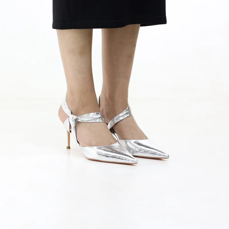 لاماراباريس كعب ستيليتو معدني من كينا بارتفاع . سم