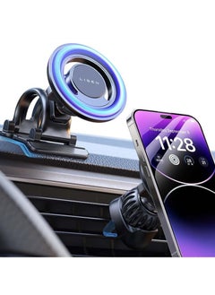 Lisen Lisen 2 in 1 MagSafe Car Mount for iPhone and Android phone Dashboard & Air Vent Base  - Image 1