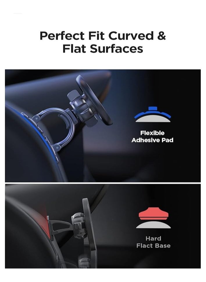 Lisen - Lisen 2 in 1 MagSafe Car Mount for iPhone and Android phone Dashboard & Air Vent Base - Image 1