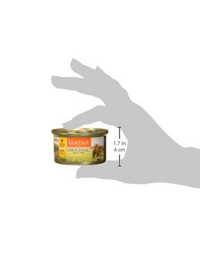 Instinct Original Pate Wet Cat Food, Grain Free Recipe - Real Chicken, 3 oz. Cans (Pack of 24) - Image 3