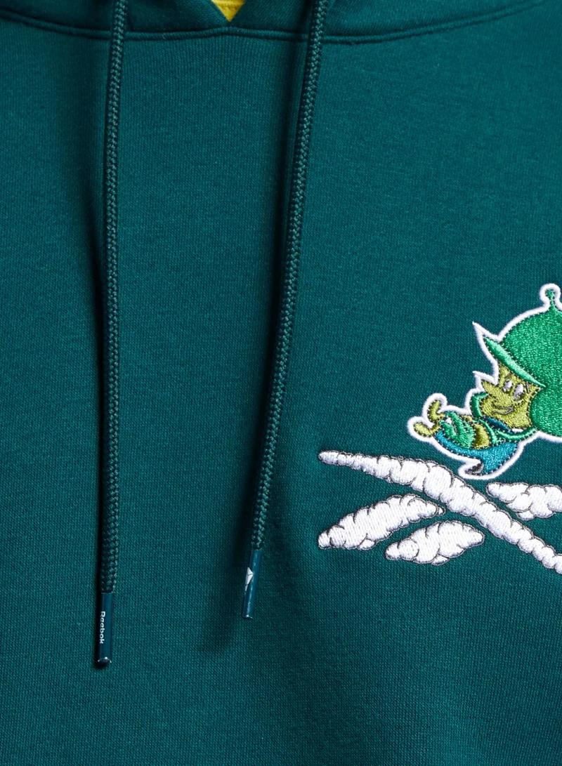 Reebok Jetsons Meet Flintstones The Great Gazoo Graphic Hoodie