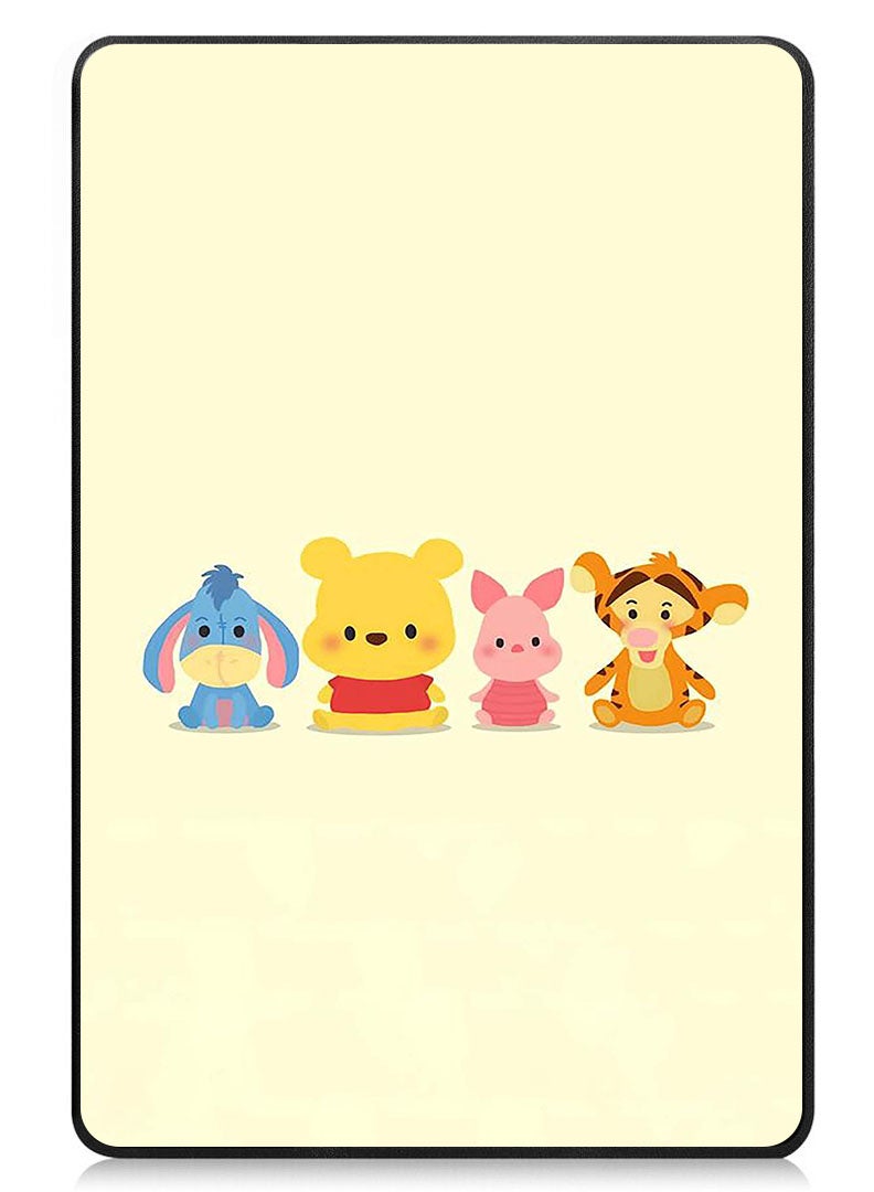 Theodor Protective Flip Case For OnePlus Pad 2 (2024) & OnePlus Pad Pro (2024) With Trifold Stand Auto Wake Sleep Shockproof Cover Pooh 1 - Image 1