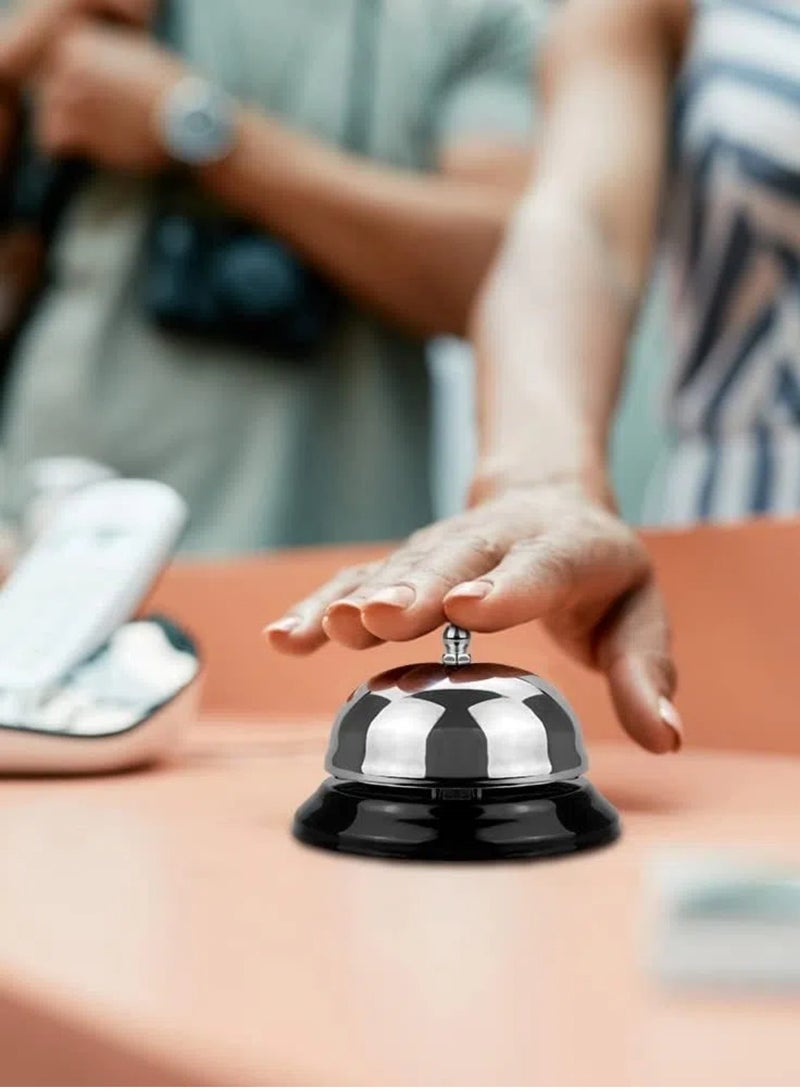 تشو داي جرس الاتصال، جرس الخدمة للمطبخ والمطعم والبار والكونسيرج الكلاسيكي للفندق (فضي) - Image 3