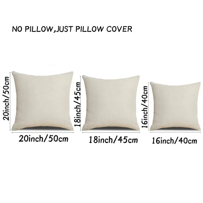 Creative Watercolor Birds Decorative Throw Pillow Case 20x20 Inches Hand Painted Rustic Square Cushion Cover Farmhouse Decor for Bedroom Couch Sofa Outdoor Spring Summer Decoration - Image 3