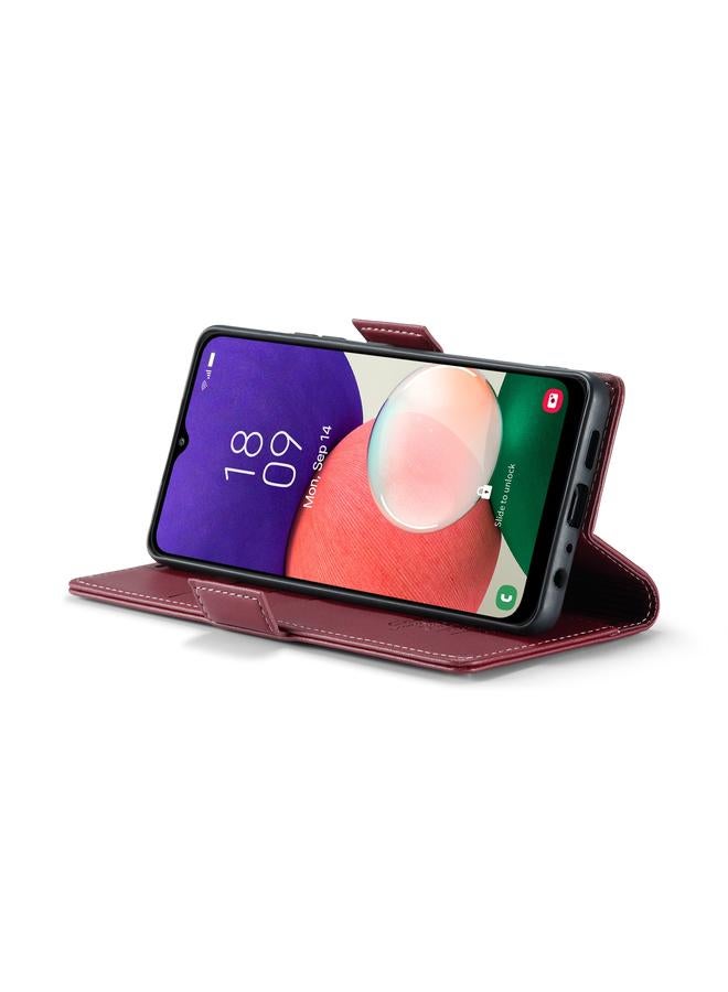 CaseMe Case For Samsung Galaxy A22 5G 023 Butterfly Buckle Litchi Texture RFID Anti-theft Leather Phone Case - Image 5