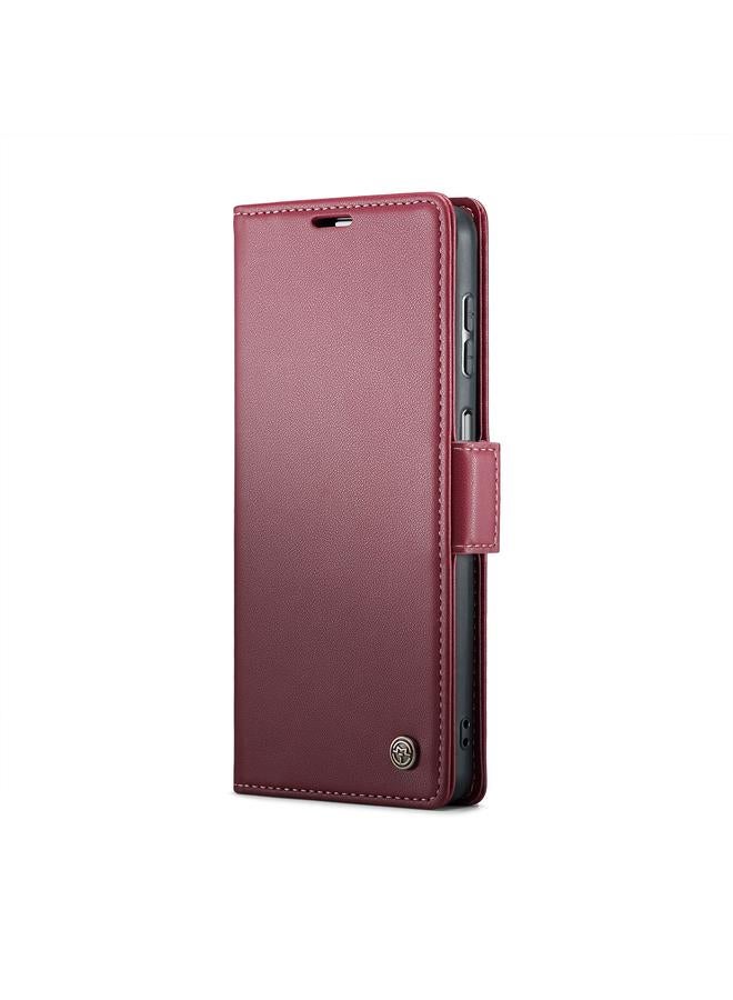 CaseMe Case For Samsung Galaxy A22 5G 023 Butterfly Buckle Litchi Texture RFID Anti-theft Leather Phone Case - Image 2