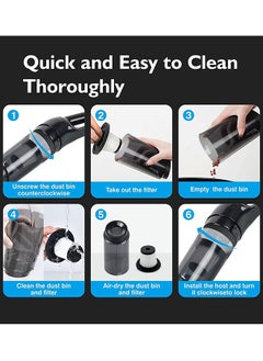 Handheld Car Vacuum Cordless Rechargeable, Dust Busters Cordless Rechargeable,Hand Vacuum Cordless, Hand Vacuums for Car/Home/Pet - pzsku/Z7D8340D8A778E0F450A5Z/45/_/1739542461/6a392cbf-e70d-4746-80f8-936c029434d7