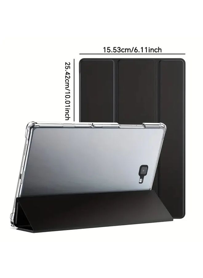 Navy Case For Galaxy Tab A 10 1 T580 T585 Lightweight Faux Leather Stand Cover - Image 2