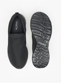 Dash Women Textured Slip-On Sports Shoes with Pull Tabs  - Image 4