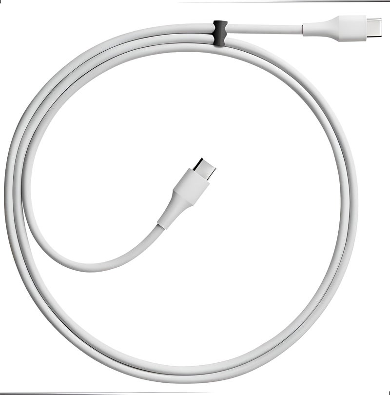 mifaso Google Original Type C To Type C Mobile Data Charging Cable For Pixel 10/10 Pro/9A/9 Pro Xl/8 Pro/8/8A/7 Pro/7/7A/Chromebook Laptop/Buds & Other USB C Device Support For Nothing 3A Pro | 30 W, White - Image 1