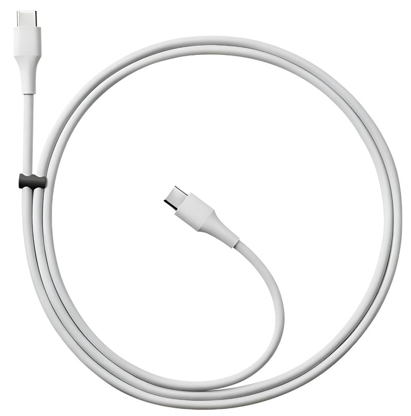 mifaso Google Original Type C To Type C Mobile Data Charging Cable For Pixel 10/10 Pro/9A/9 Pro Xl/8 Pro/8/8A/7 Pro/7/7A/Chromebook Laptop/Buds & Other USB C Device Support For Nothing 3A Pro | 30 W, White - Image 2