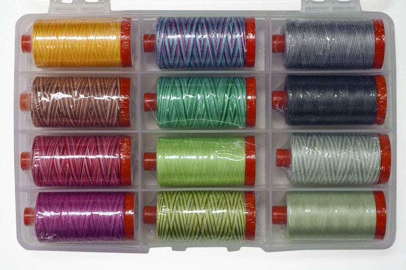 Aurifil Tula Pink Premium Collection Aurifil Thread Kit 12 Large Spools 50 Weight TP50TP12 - Image 2