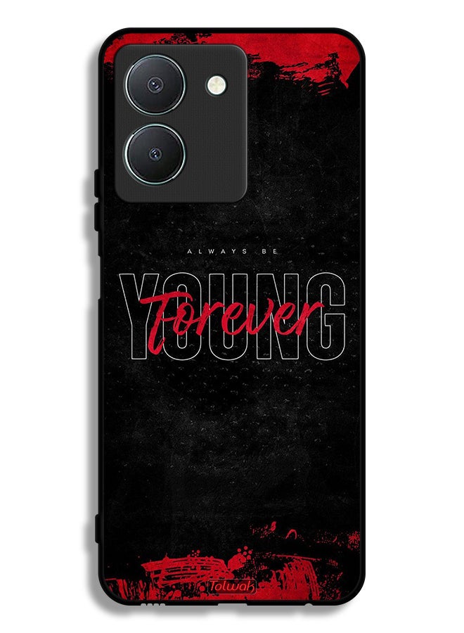 Tolwak Vivo Y36 5G Protective Case Cover Forever Young - Image 1