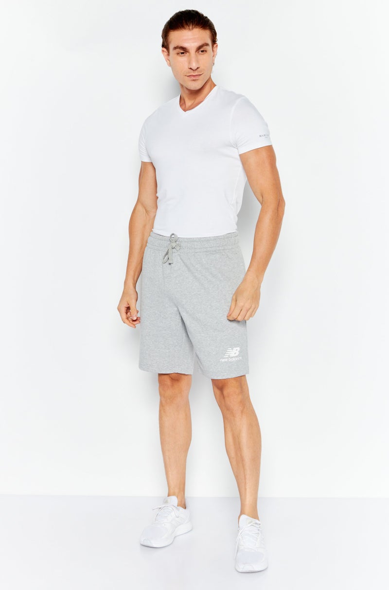 New Balance Men Sportswear Fit Training Shorts, Grey  - Image 2