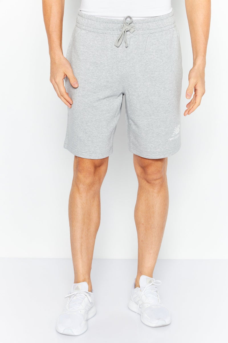 New Balance Men Sportswear Fit Training Shorts, Grey  - Image 1