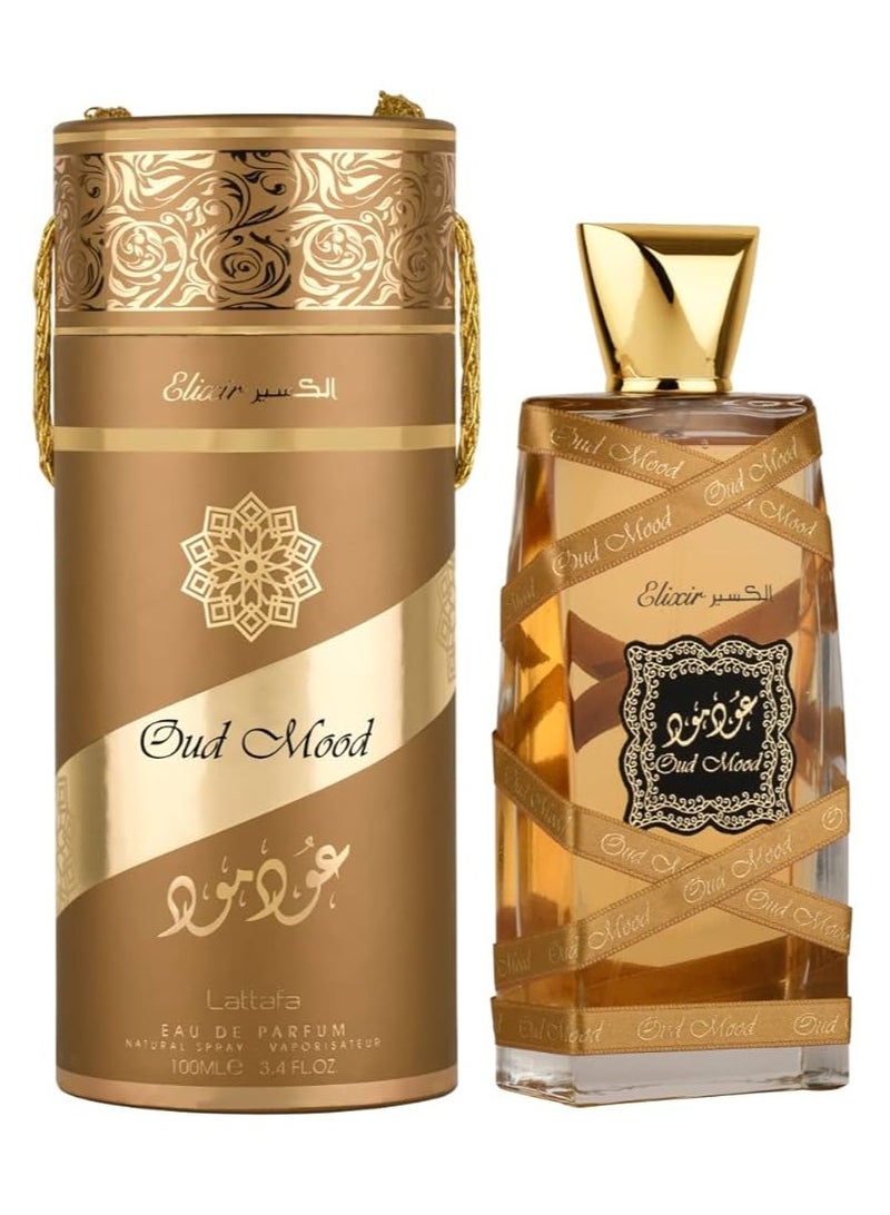 Lattafa Oud Mood Elixir 100ml - Image 1