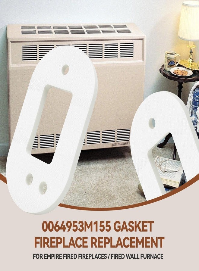 قطعتان من الحشية البديلة للمدافئ/أفران الحائط التي تعمل بالوقود من إمباير، رقم القطعة 0064953M155 - Image 2