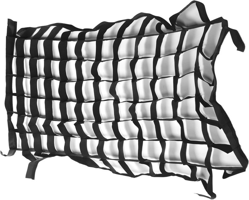 شبكة خلوية قابلة للطي لصندوق الإضاءة الناعم، مقاس 50×70 سم، ملحق تصوير فوتوغرافي - تركيب سهل، تحكم اتجاهي في الضوء، مثالي للصور الشخصية في الاستوديو وتصوير المنتجات - Image 1