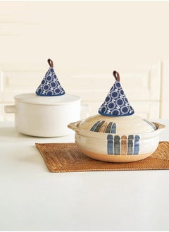 AL SANIDI Hot pot holder, Blue Dark, Size 9*10Cm  - Image 3