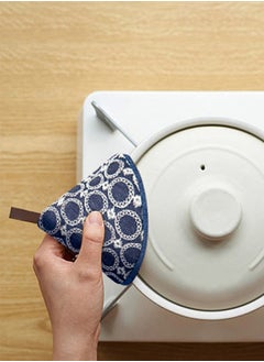 AL SANIDI Hot pot holder, Blue Dark, Size 9*10Cm  - Image 4