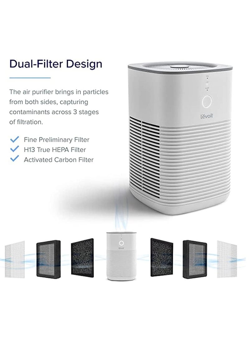 SYOSI - 1 Pack LV-H128 Air Purifier Replacement Filter Compatible with LEVOIT LV-H128 Air Purifier 3-in-1 Pre-Filter H13 True HEPA Filter Activated Carbon Filter - Image 1
