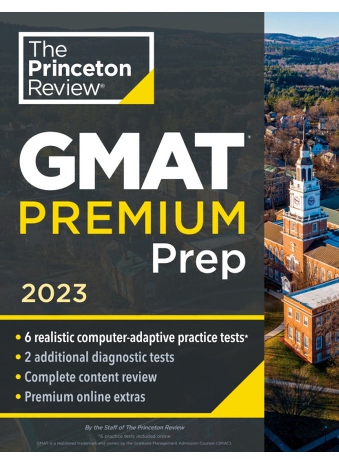 GMAT Premium Prep, 2023: 6 Computer-Adap 
