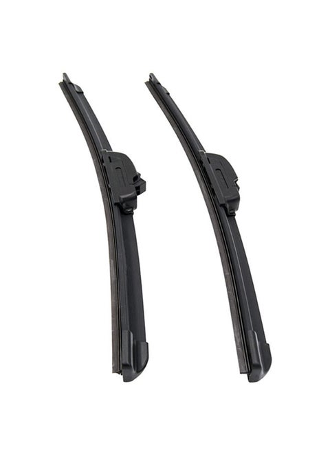 Victor Pack of 2 | 22" Inch | EM-850S Soft Polyester Wiper Blade Universal Used for more than 98% of Cars