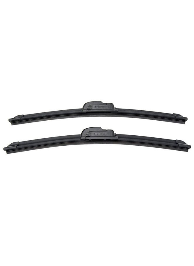Victor Victor Pack of 2 | 22" Inch | EM-850S Soft Polyester Wiper Blade Universal Used for more than 98% of Cars  - Image 3