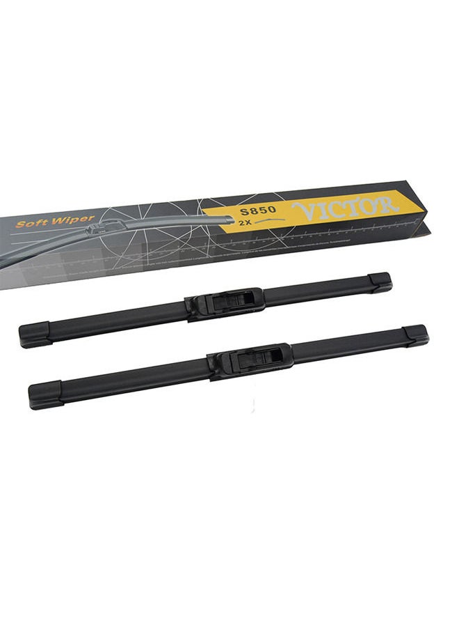 Victor - Victor Pack of 2 | 22" Inch | EM-850S Soft Polyester Wiper Blade Universal Used for more than 98% of Cars - Image 1