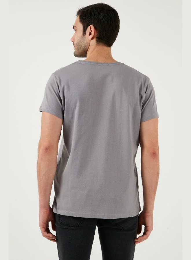 Buratti  Buratti Crew Neck Cotton Slim Fit T Shirt Men's T SHIRT 541QUINT for Men | Best Price UAE