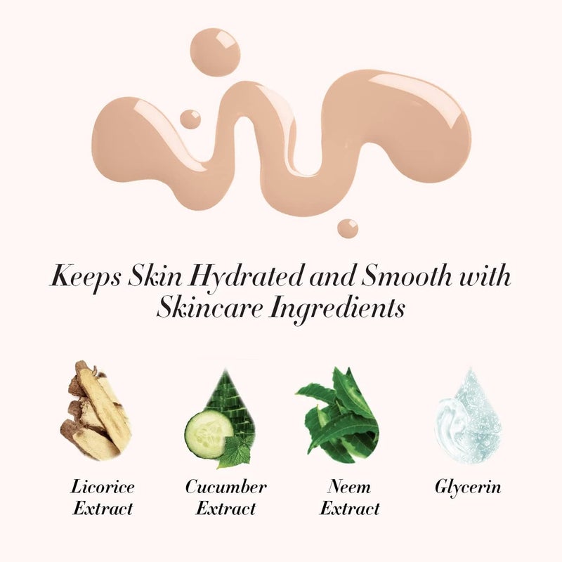 LUMINESS Rose 4-in-1 Airbrush Foundation - Shade 050, 0.50 oz - Image 3