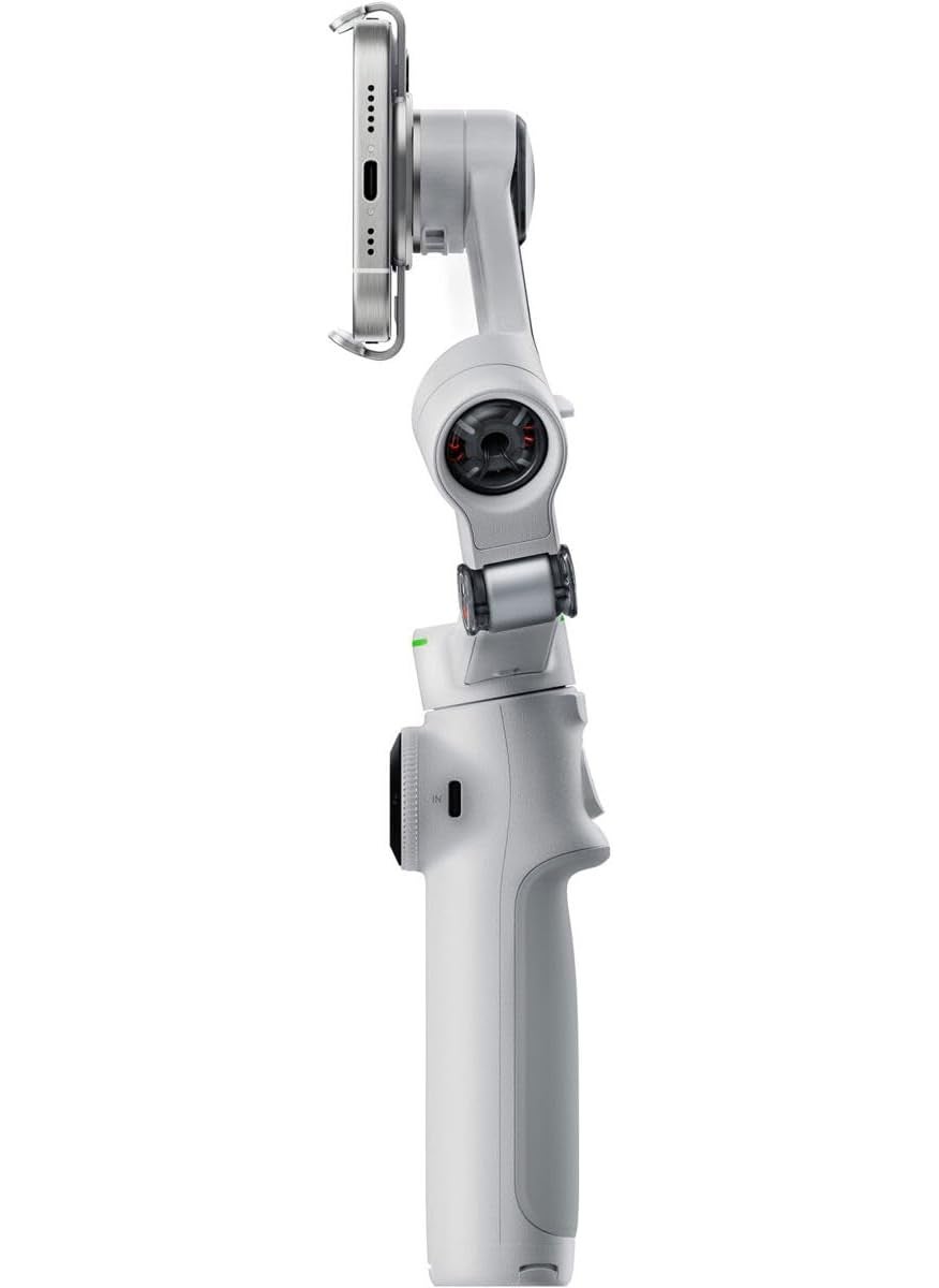 Insta360 Insta360 Flow 2 Pro Grey AIPowered Smartphone Stabilizer Auto Tracking Phone Gimbal 200 App Tracking with Apple DockKit 3Axis Stabilization Builtin TripodSelfie Stick Portable  Foldable  - Image 4