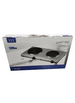 تي اي تي موقد كهربائي مزدوج من تيت HT-P120، بعيون تسخين مزدوجة  - Image 2
