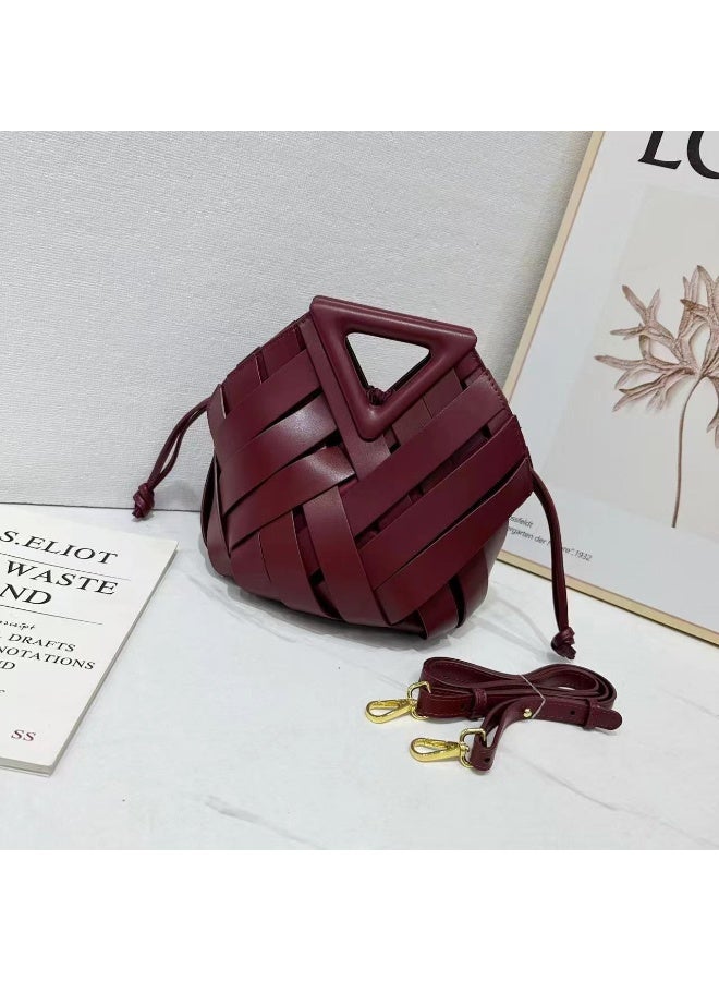 حقيبة يد BOTTEGA مع حزام طويل من الجلد