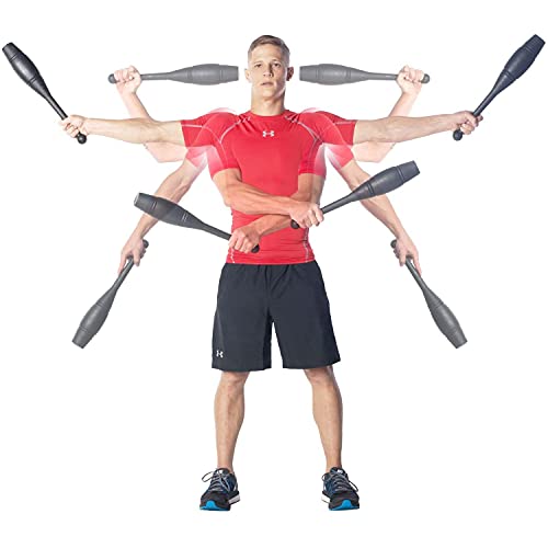 Ultimate Body Press Indian Clubs - 1lb, 2lb and 3lbs Pairs - Image 5