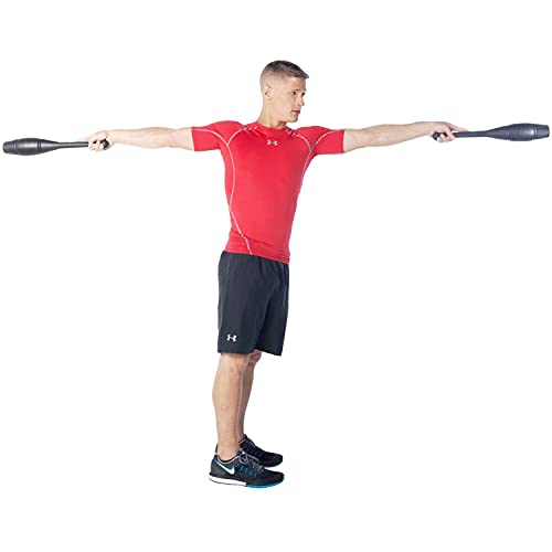 Ultimate Body Press Indian Clubs - 1lb, 2lb and 3lbs Pairs - Image 3