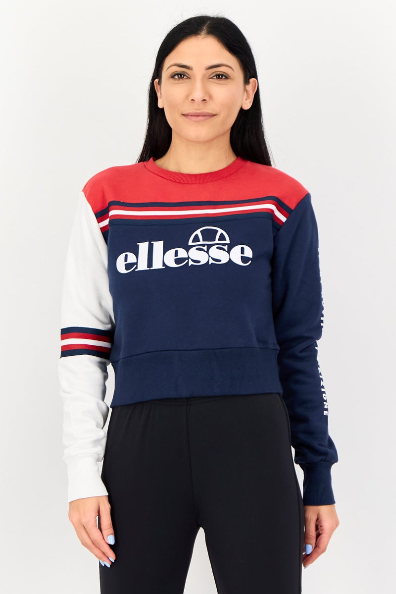 Ellesse Women Sportswear Fit Long Sleeve Sweatshirt, Multicolor - Image 1