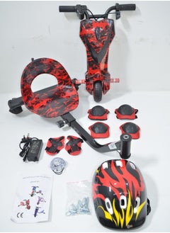 Red and black