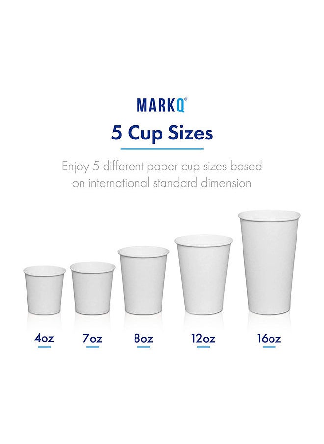 [50 Cups] 8 oz. White Paper Cups - Disposable Hot/Cold Beverage Cup for Water, Juice, Tea - https://f.nooncdn.com/p/pzsku/Z7D845FBFD8DEEAA91E7CZ/45/_/1645539140/de68272b-145b-4c74-891e-939676761783.jpg?width=original