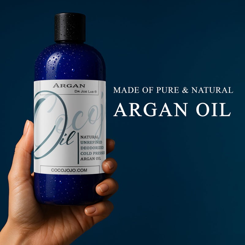 Cocojojo Deodorized Argan Oil for Hair Treatment Oils, Pure Argan Oil for Face, Unrefined Unscented Cold Pressed Extra Virgin - 32 Oz (Pack of 1) - Packaging May Vary - Image 2