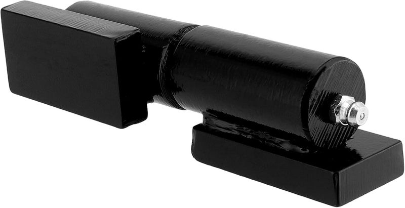 SHEUTSAN SHEUTSAN 4 Pack 5 Inch Heavy Duty Barrel Gate Hinge Weld On Barrel Gate Hinges Trailer Gate Hinges with Steel Ball Bearing for Swing Gates Trailer Ramp Gates 450lbs Load Capacity Black  - Image 4