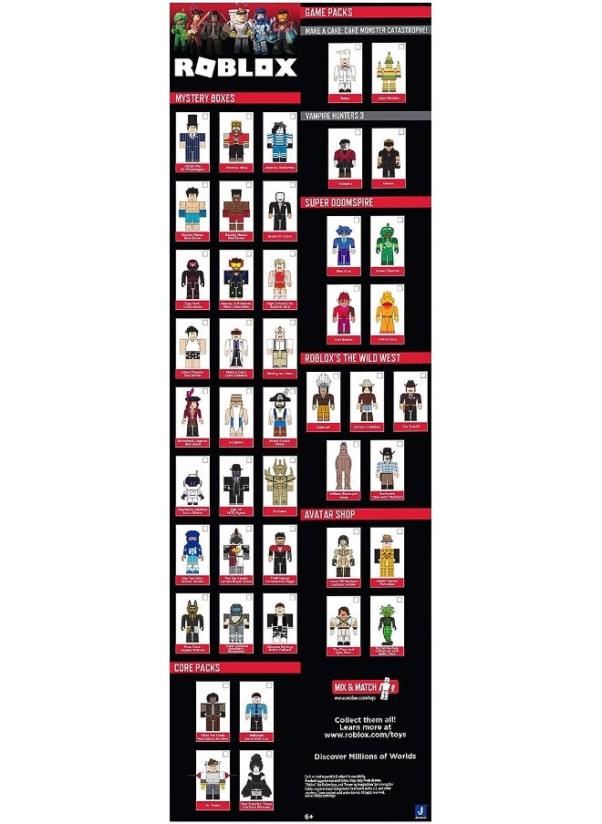 Roblox 888 ROB0032 EA Game Pack Assortment, Multicolor