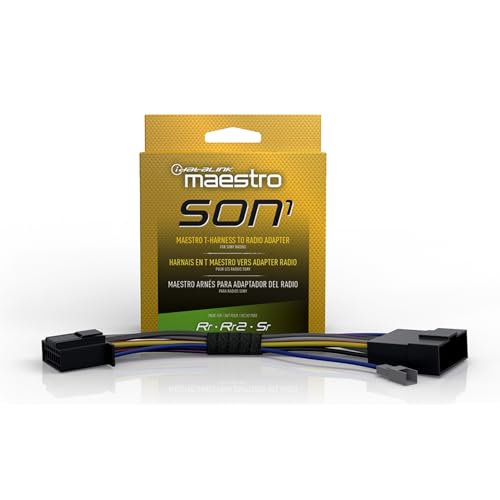 Idatalink Maestro Acc-HU-SON1 Plug and Play Installation T-Harness for Select Sony Car Radios (ADS-MRR, ADS-MRR2 or ADS-MSR Module Required) - Image 1
