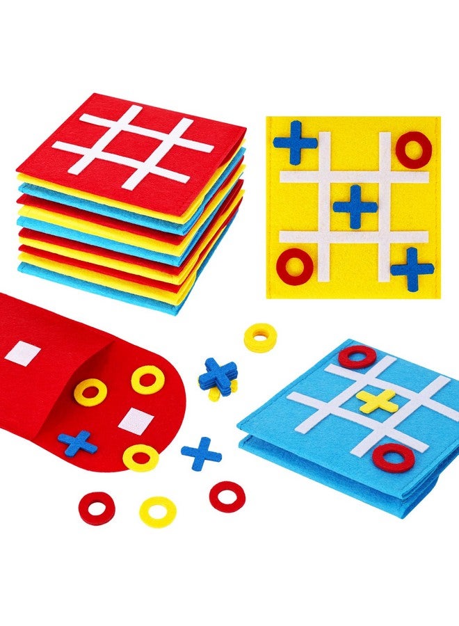 لوفس تاون 30 قطعة من ألعاب الطاولة Tic Tac Toe، لعبة طاولة إستراتيجية صغيرة للأطفال، ألعاب تعليمية كلاسيكية للعائلة، لعبة حفلات داخلية لحشو أكياس الهدايا - Image 1