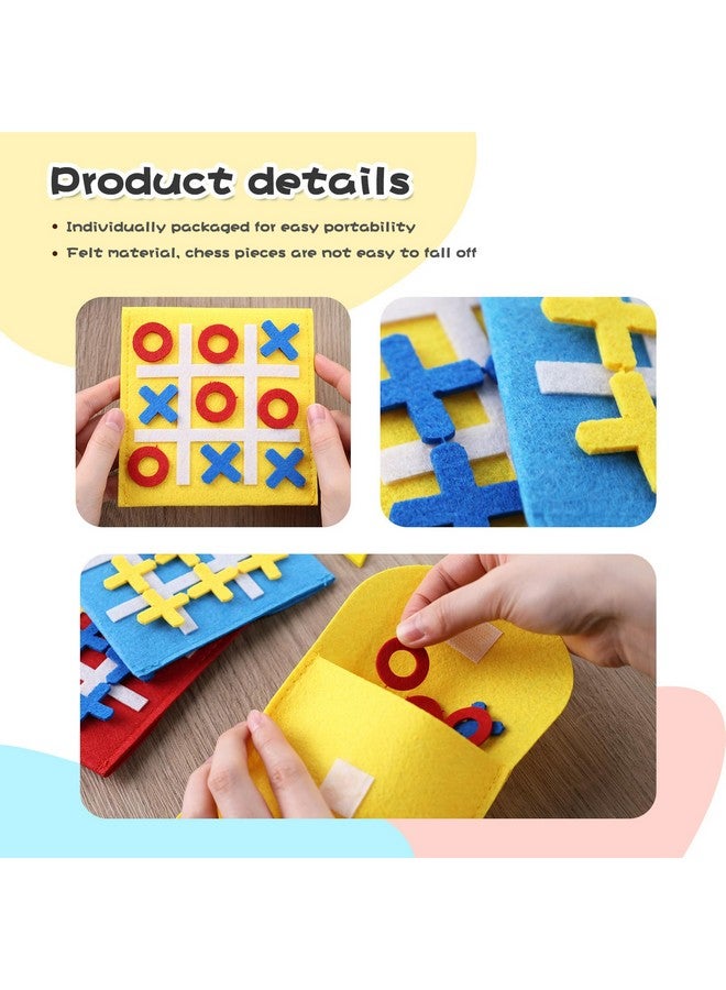 لوفس تاون 30 قطعة من ألعاب الطاولة Tic Tac Toe، لعبة طاولة إستراتيجية صغيرة للأطفال، ألعاب تعليمية كلاسيكية للعائلة، لعبة حفلات داخلية لحشو أكياس الهدايا - Image 3